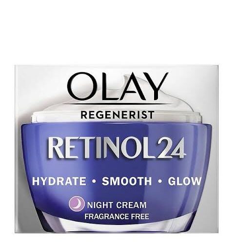 Olay Regenerist Retinol24 Night Face Cream Moisturiser With Retinol And Vitamin B3 50 ml