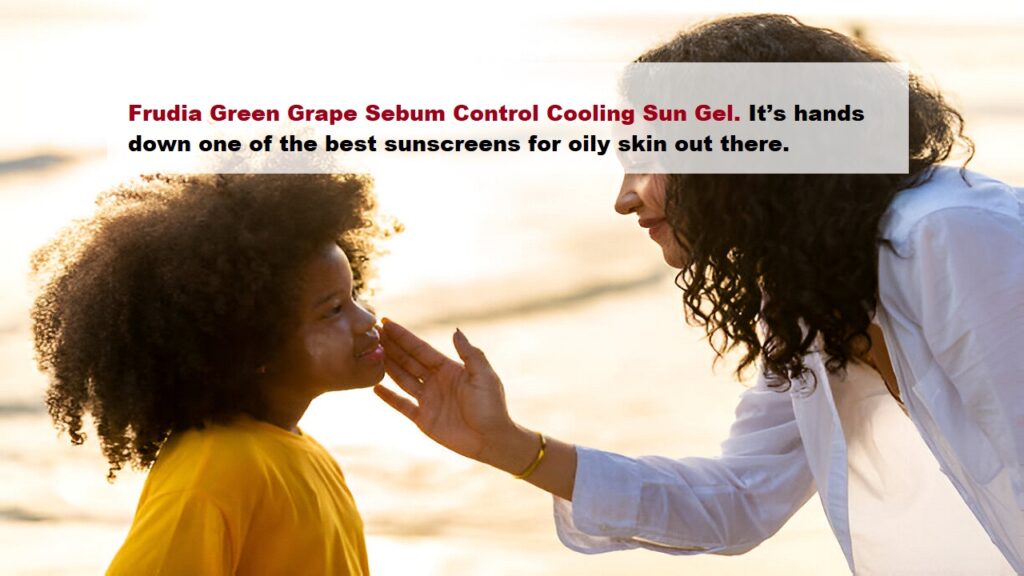 Frudia Green Grape Sun Gel review