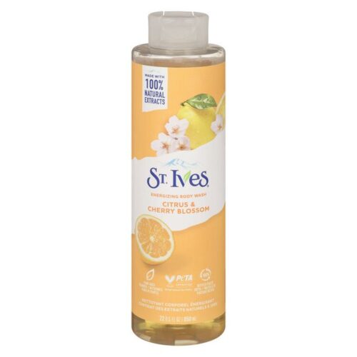 ST. IVES Energizing body wash citrus & cherry blossom 650ml