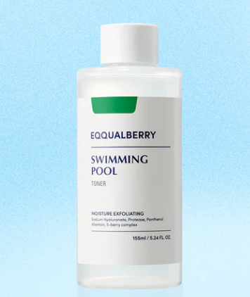 Eqqualberry Swimming Pool Daily Facial Toner  155ml