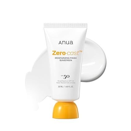 Anua Zero Cast Moisturizing Finish Sunscreen 50ml