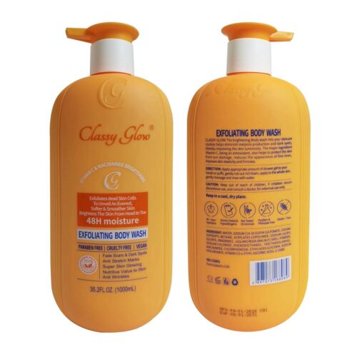 Classy Glow Vitamin C And Niacinamide Brightening Body Wash 1000ml