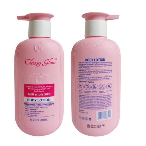 Classy Glow Retinol And Kojic Acid Body Lotion 500ml